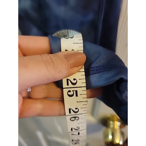 Danskin Womans Blue Tie Dye Leggings Pants. Pockets. Plus Size XXL. - Picture 10 of 10